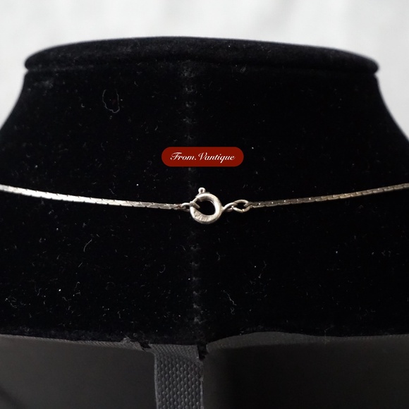 ➕ VINTAGE Silver Engraved Cross with Necklace 📿 - Picture 3 of 4